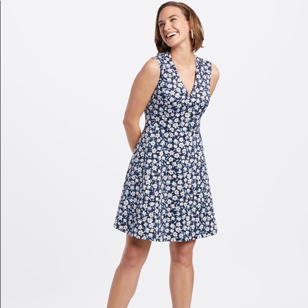 Draper James Floral Love Circle Dress 8